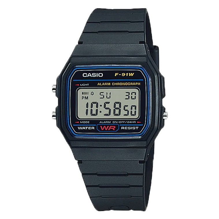 ĐỒNG HỒ CASIO F-91W-1HDG CHÍNH HÃNG